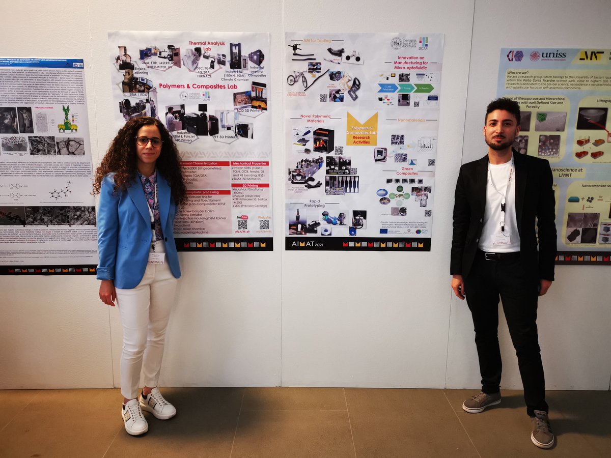 LabPolymers's tweet image. Polymers and Composites Lab&apos;s stand at #AIMAT2021.
@unict_it @DICArUnict
