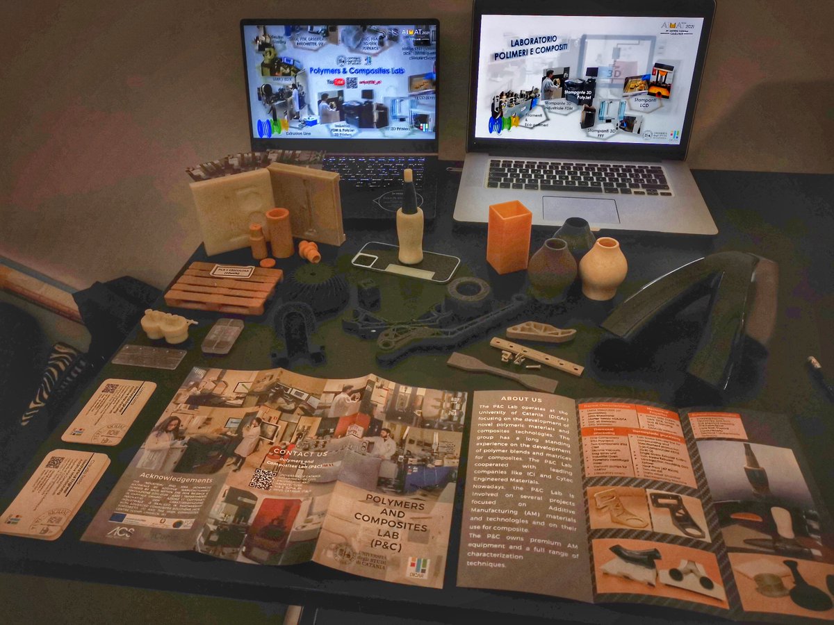 LabPolymers's tweet image. Polymers and Composites Lab&apos;s stand at #AIMAT2021.
@unict_it @DICArUnict