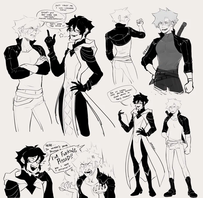 a guy and his sus doctor #oc 