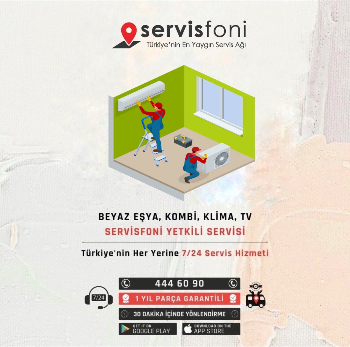 servisfoni's tweet photo. Beyaz Eşya, Kombi, Klima, TV Servisfoni yetkili Servisi

İhtiyacın olan servis hizmetini Servisfoni'den alın, size en yakın servisi 30 dk içinde yönlendirelim. Üstelik onarımınız 1 Yıl parça garantili olsun.
.
.
.
.
#hizmet #müşterimemnuniyeti #servis #servishizmeti #kombi #bakım https://t.co/JtJ8LLjxqZ
