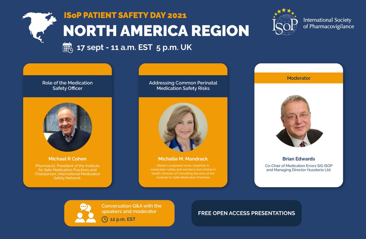isopmederr's tweet photo. Today is the last day of the second edition of our “International Patient Safety Day” event!!!

Streaming on Facebook 

Do not miss the chance to participate!!!

#ISoPMedErr #Pharmacovigilance #PatientSafety #PatientSafetyDay2021 https://t.co/LghMXNhVqK