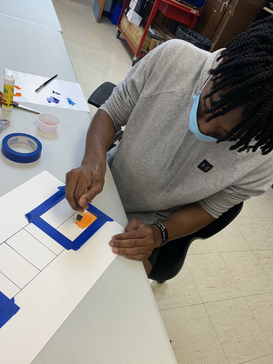 SuffernCSD's tweet photo. Rounding out #ArtsEdWeek with a look at our @suffernhs @bergesSHSart AP Art & Design students first composition work. Can’t wait to see the final products! #mountiepride #sufferncentral #BecauseOfArtsEd #visualartsed @NAEA https://t.co/VsfnttQJuv