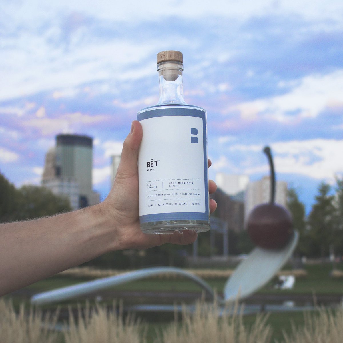 We get our good looks and great taste from our home state of Minnesota. #madeforsharing #craftvodka
