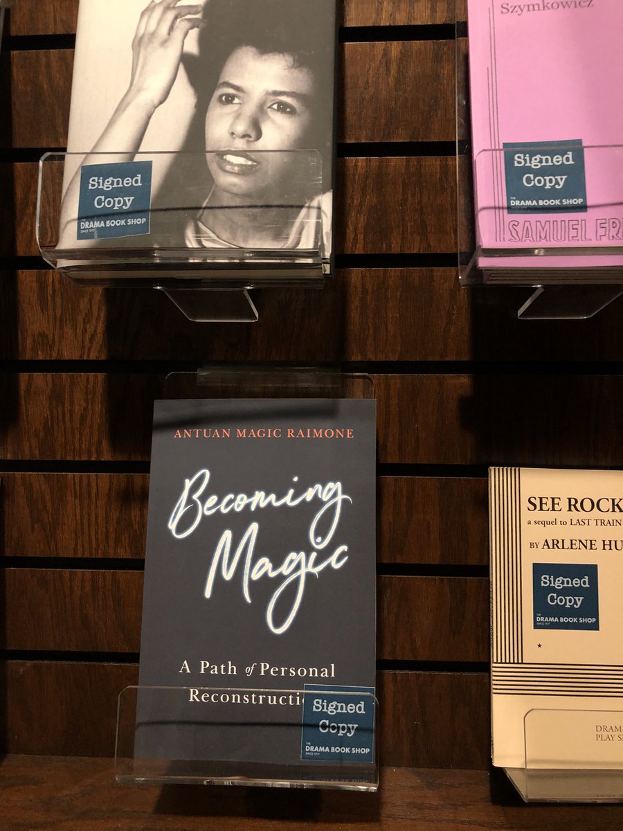 MagicAntuan's tweet photo. Thank you to @storytellermg for the connection & support! @dramabookshop #becomingmagic #soldieroflove https://t.co/kfQMTlYPyp