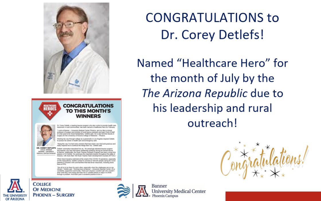 UAZ Medicine - PHX Surgery tweet media