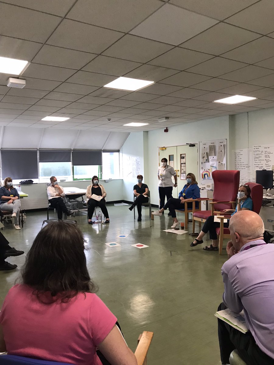 A great day spent with the senior therapy leadership team reflection on the previous 18 months &amp; planning our priorities for the year head. Thank you @clairedavis45 for doing a Health &amp; wellbeing session with us, giving us an opportunity to reflect &amp; tools to support our teams 💙