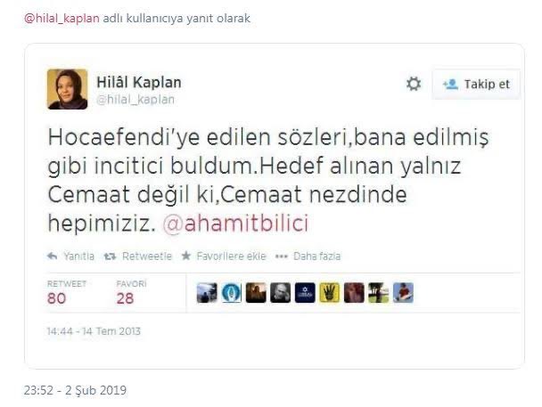 <a href="/hilal_kaplan/">Hilâl Kaplan</a> Yöneticilik mi? Bu kadın neyi yönetmiş hilal? Peki onun yaptığı yöneticilik ise senin şu alttaki yaptığın nedir? Yalayıcılık , salya akıtıcılık olabilir mi mesela? Halin keyfin iyi ise şuan yalayıcılığı başka odaklara yapıyor olmalısın Hilal ?