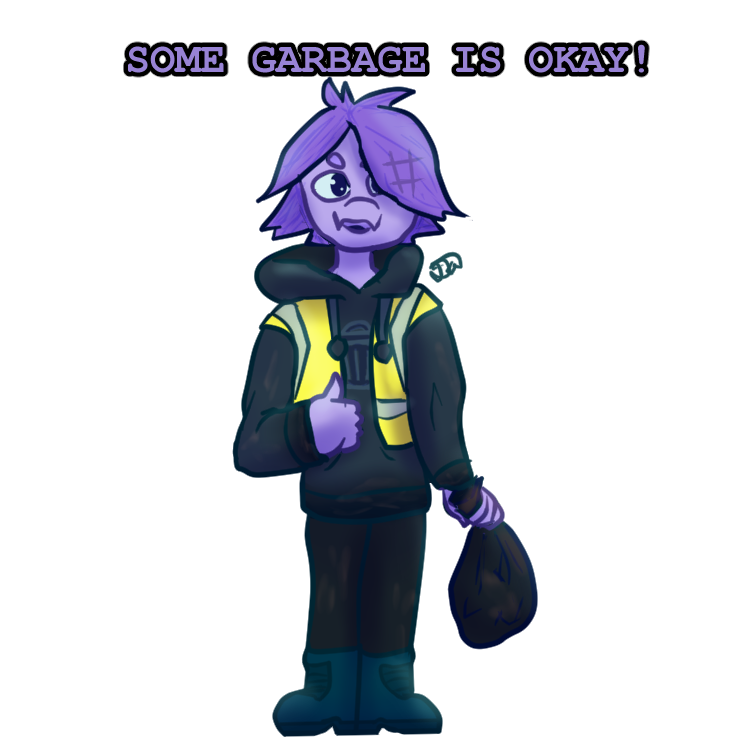 Ancade4's tweet photo. @ShepTheChef commission, of Garbage Girl!
Some's ok☂️
(Go get @SunshineHeavy Industries it's great) https://t.co/Qaam4cE4gJ