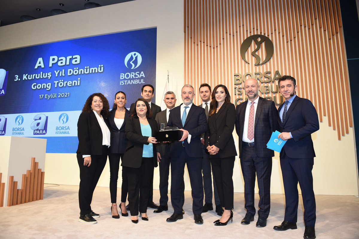 Borsada gong A Para için çaldı🎉