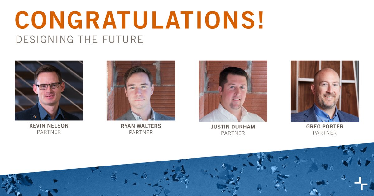 We are excited to announce promotions elevating four incredibly passionate, hard-working, dedicated leaders to HMA Partners. Congratulations to these individuals who strive to make our team better every day. #HMAproud #wedesignthefuture