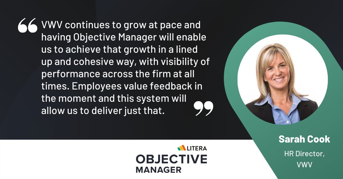 ICYMI: Last week, we officially welcomed VWV to the ever-growing Objective Manager community. Sarah Cook provided her comments on the exciting partnership. Read the full press release: objectivemanager.com/news/vwv-selec…