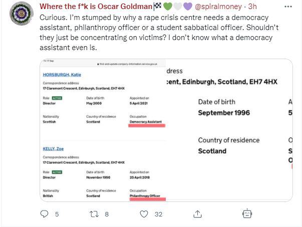 RohanTheMajesty's tweet photo. These are the kind of people trying to defund rape crisis centers. People who don't understand what these roles are, what they do, and how important they are for the center or for survivors. They just see something they don't understand and want it gone. https://t.co/w0mAVyIdDo