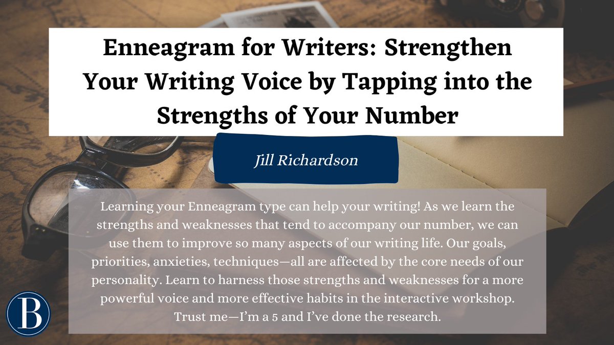 Do you know someone who is super into the Enneagram personality types? They'd most likely be interested in Jill Richardson's breakout at Breathe this October. Tag them below ⬇️

Find more breakout sessions at breatheconference.com/conference/spe…

#amwriting #enneagram