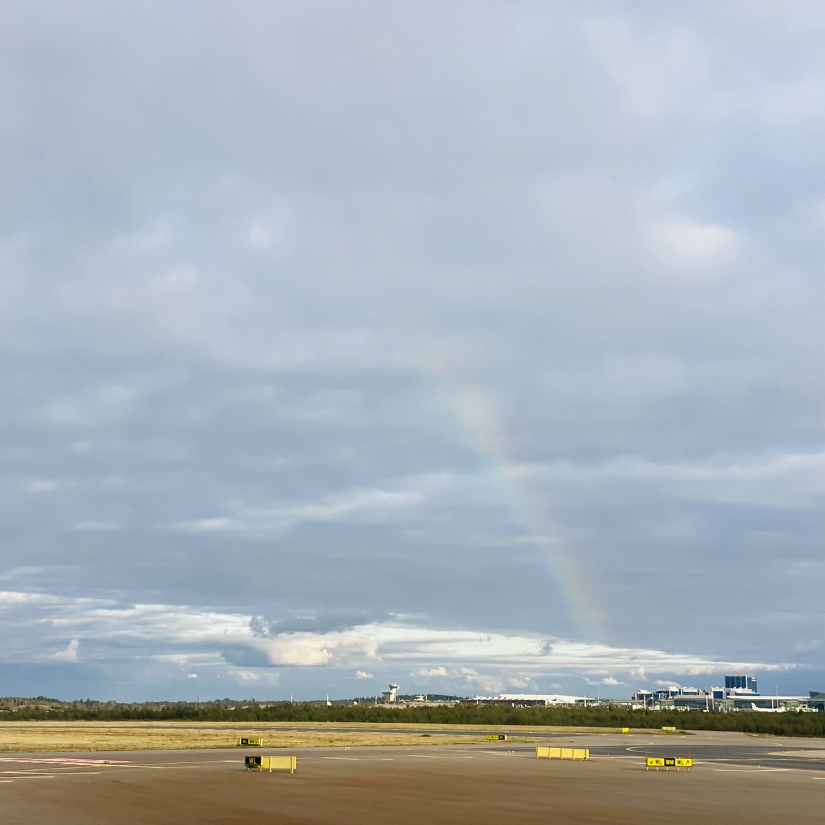 RT @silke4senate: Landed in Helsinki and were greeted by a rainbow. https://t.co/C7sVZkVqpY
