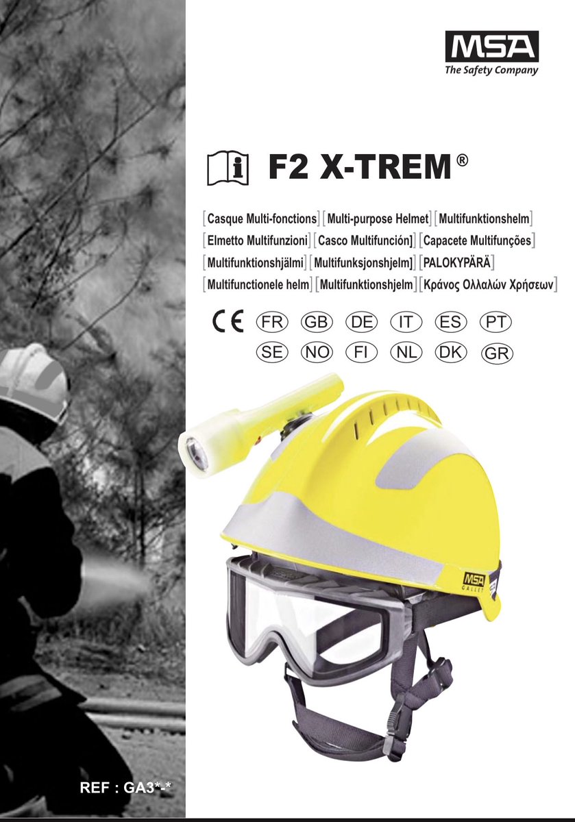DiarioTES - J.G.Rendo on Twitter: "Aprovechando las vacaciones, he decidido rescatar GALLET F2 X-TREM de MSA que compré su día y estaba perdido por casa. Revisarlo y ponerlo