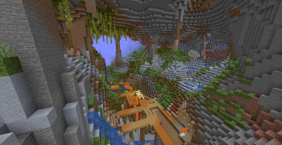 Denis_Bondorenk's tweet photo. Found such CAVES in a snapshot 21w37a
Seed: -4946773759613604510
-268.941 50.06250 282.841
#Minecraft #CavesAndCliffsPart2 https://t.co/r0l5Z8f8ll