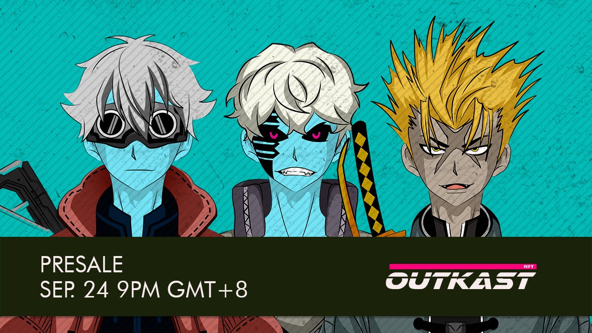 #OutkastNFT  Presale!
More Details: discord.gg/outkast