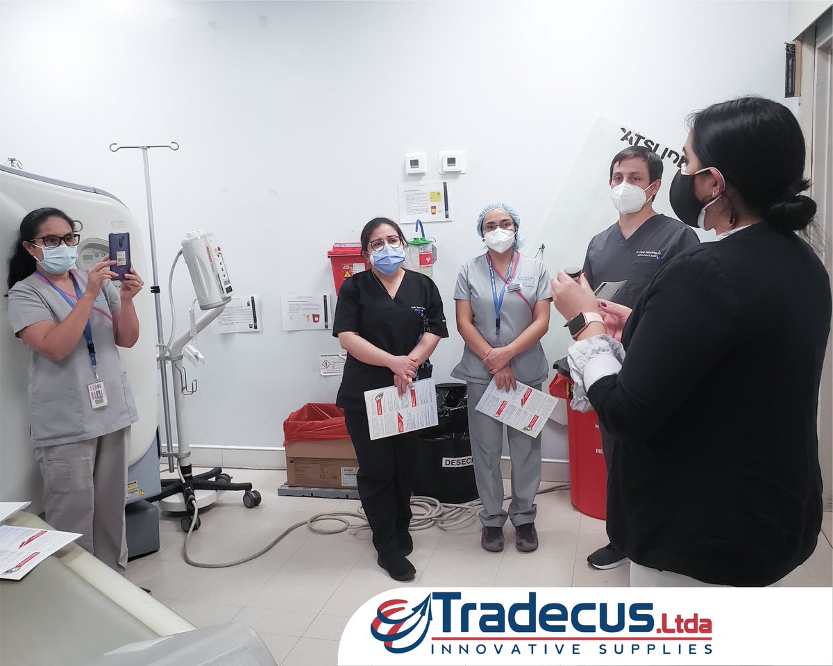 Tradecus's tweet image. Capacitación sobre el equipo Stat Sensor para medición de Creatinina, Área de Imagen - Hospital metropolitano
.
.
#Hospitalmetropolitano #statsensor #novabiomedical