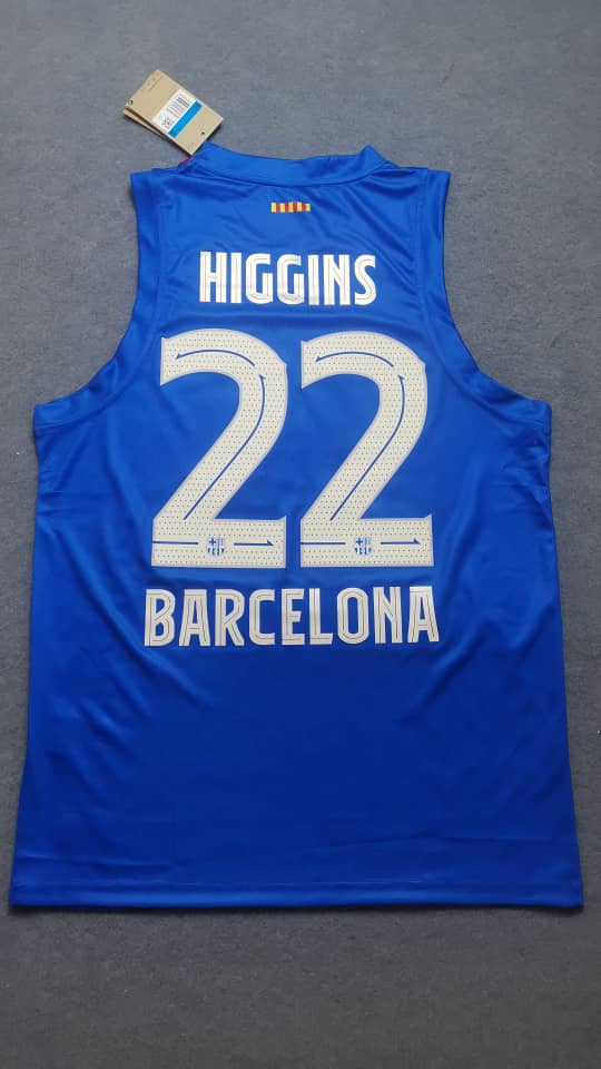 camiseta barça baloncesto 2021