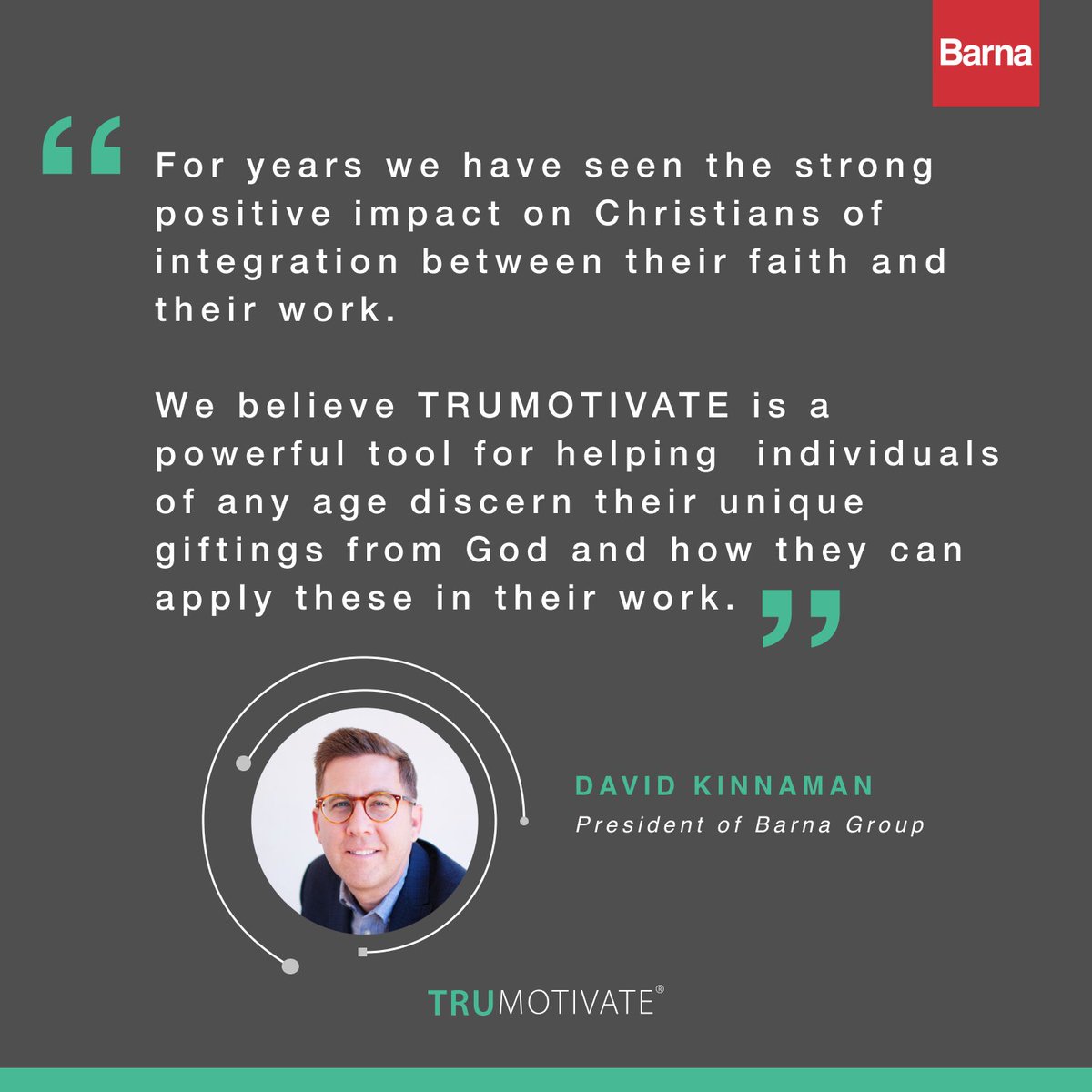 BarnaGroup's tweet image. Are you looking for ways to help the people in your church better understand and leverage their unique gifts and talents at work? 

Consider recommending the TRUMOTIVATE assessment, backed by 60 years of science. 

Learn more here: bit.ly/3hER69H