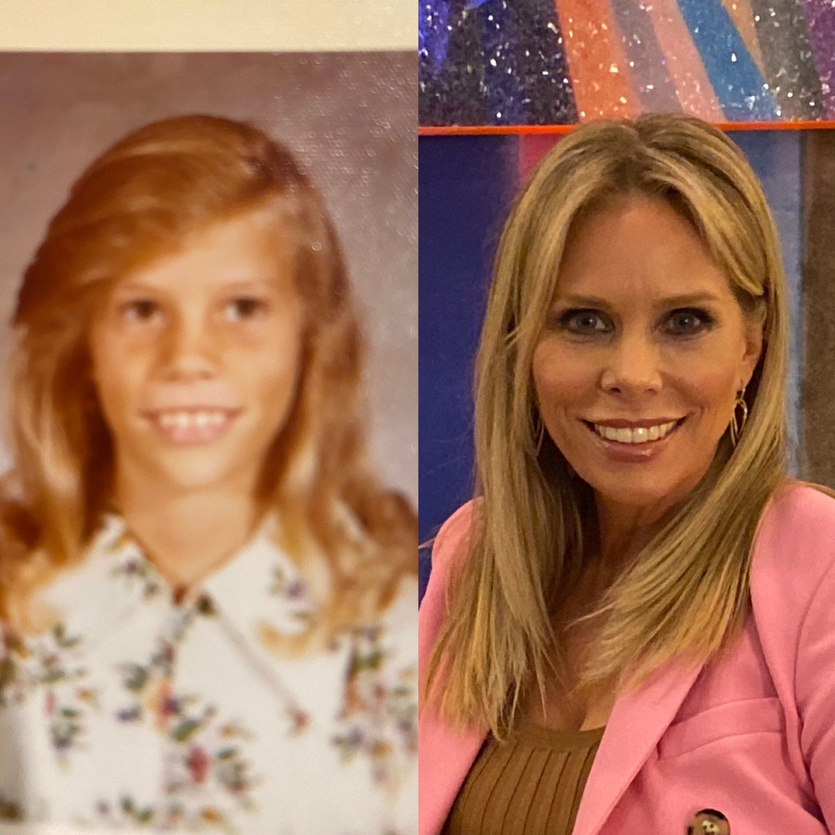 Installere internettet sammen Cheryl Hines on Twitter: "#fbf to middle school! Here's to all the girls in  middle school w weird combovers &amp; teeth that don't seem to fit your  face. Hang in there! #middleschool #