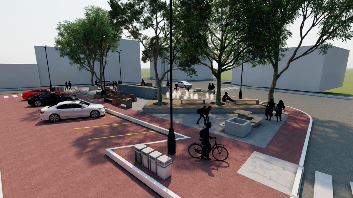 Sertao_Baiano's tweet photo. Com fonte luminosa, deque suspenso e cortina de vidro, Praça das Rádios será uma das mais bonitas da cidade https://t.co/fmYBnyIpnr Prefeito #ElmoVaz acompanha início das obras e fala em valorização do município e fortalecimento da autoestima do povo de #Irecê. https://t.co/NAM19QzY1v