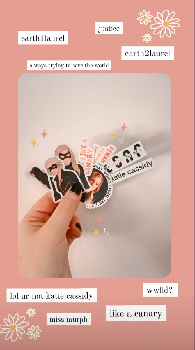 Hey beautiful people, there's a Laurel Lance / Katie Cassidy sticker giveaway on our  Instagram if you're interested ✨🧡

instagram.com/p/CT7fLW4NYfT/…