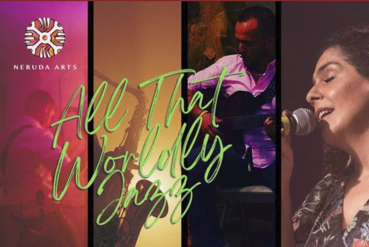 This weekend's Jazz Room shows are both SOLD OUT but that doesn't mean you have to stay home!
Head to St. Jacobs for three magical nights of music: All That (Worldly) Jazz! Go to nerudaarts.ca

#worldmusic #stjacobs #waterlooregion #musicfestival #jazzfestival