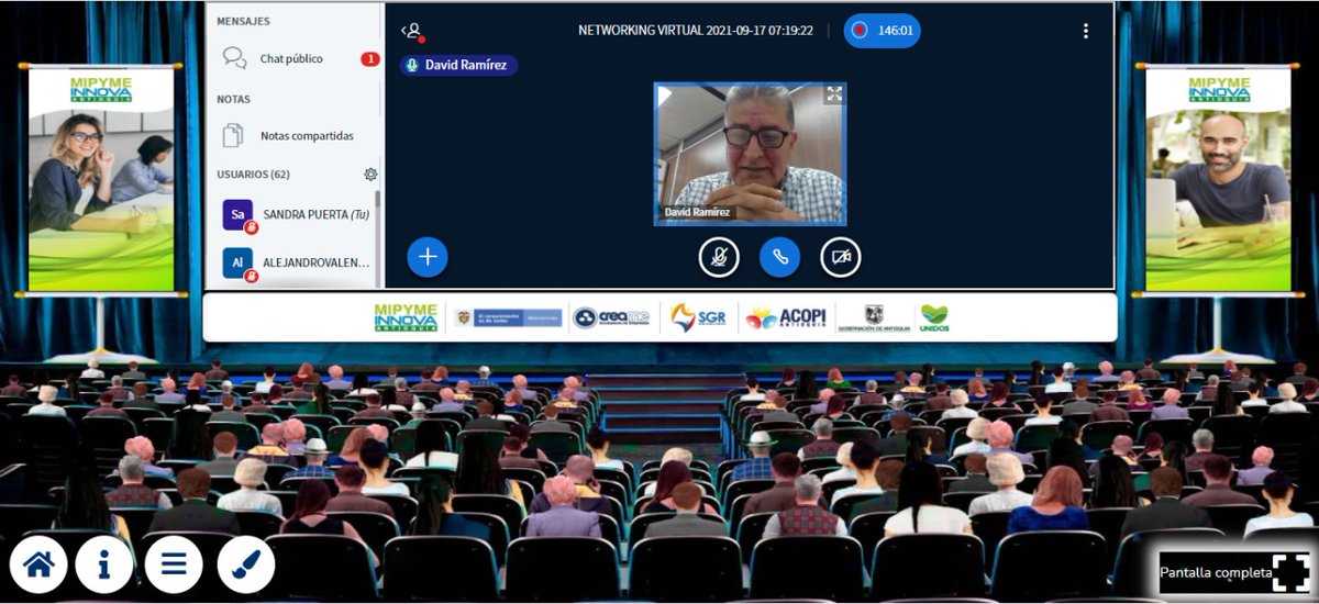 ACOPIAntioquia's tweet photo. El Banco de La Gente es un programa de inclusión financiera y social de @GobAntioquia adscrito a @ProductividadAn que ofrece una línea de Crédito en la que pueden participar los innovadores. En el #NetworkingVirtual de #MipymeInnova nos acompaña David Ramírez Director del Banco https://t.co/OZBVCKtgRe