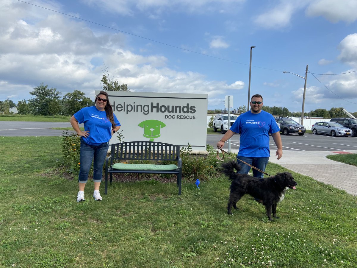 kburnsng's tweet photo. Spectacular day for ⁦@nationalgridus⁩ employees to give back at Helping Hounds.  #NGProjectC #HeartOfWhoWeAre #StandForC https://t.co/uCkkEW3NwP