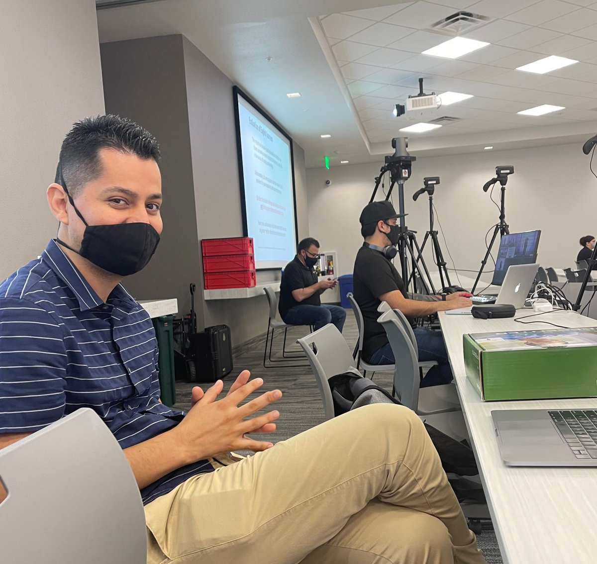 el_swd's tweet image. A HUGE thanks to our technology support team: JC Lopez #ICSELPA @el_swd and Conveyor Group. Broadcasting statewide without your hard work would be impossible! #teamwork #elswd #collectivecommitment