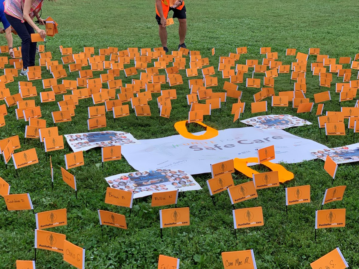 LeapfrogGroup's tweet photo. Members of the Leapfrog team participated in the #WorldPatientSafetyDay walk to raise awareness of the 200,000+ deaths a year in the United States due to medical errors #UniteForSafeCare @WalkForPtSafety @PLAN4ZERO https://t.co/nblc1ujOHQ