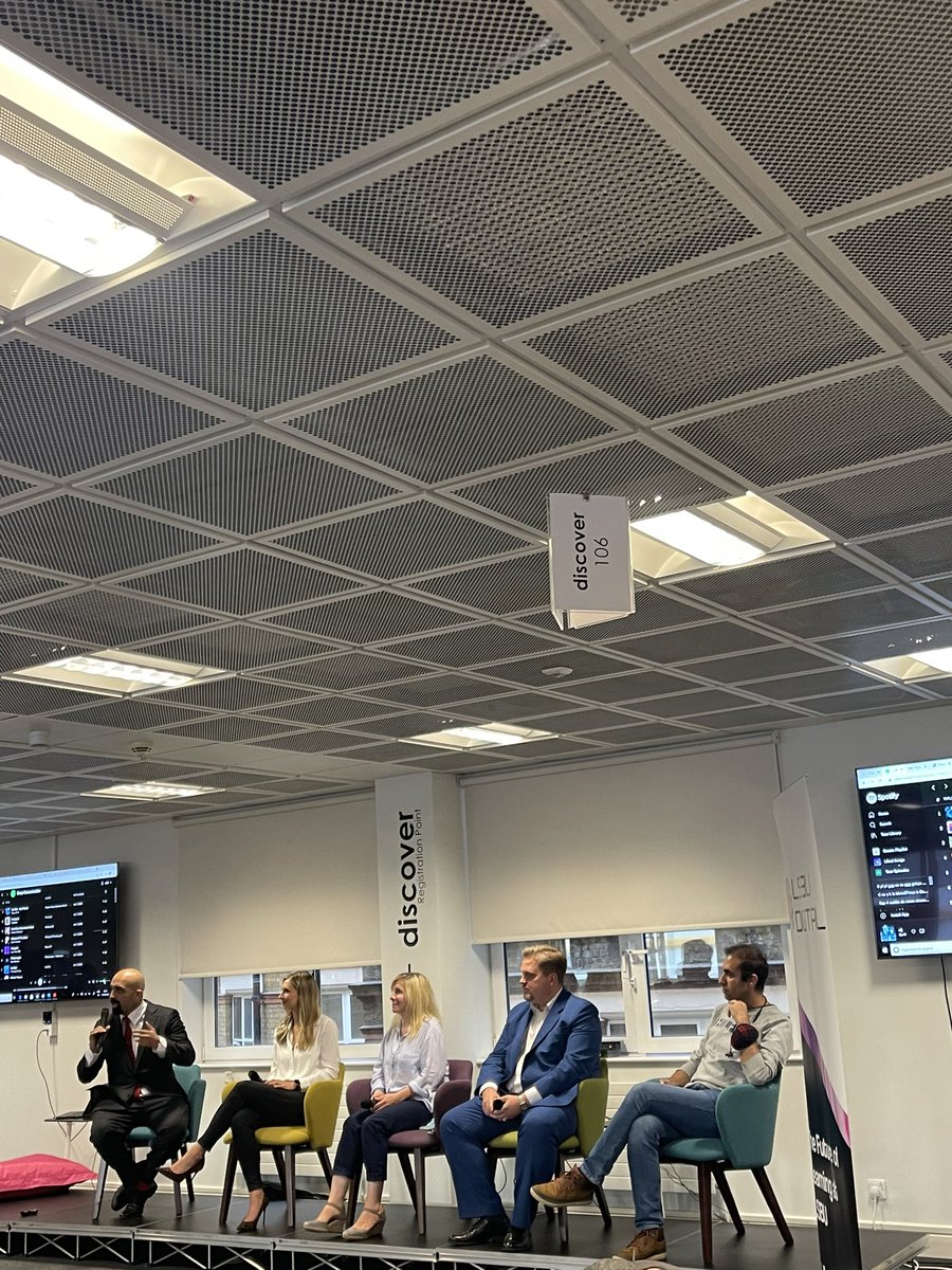 Our great panelists! #Cityfuturescapes #LSBUDigital