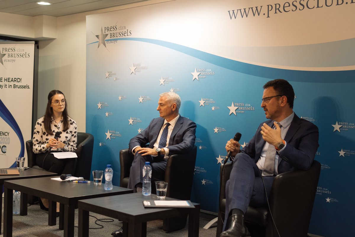 elisadcherry's tweet image. This week I had the pleasure to host and moderate another event with @YPFPBrussels. It was an honor to host Michael Callender and Ross McKenzie from @NATO to discuss #AutonomousWeaponsSystems.
