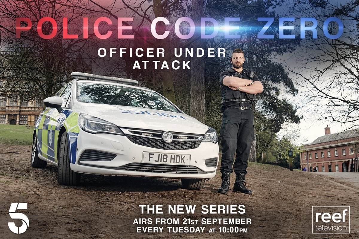 PoliceCodeZero (@policecodezero) on Twitter photo BRAND NEW EPISODES of #PoliceCodeZero
Starting Tuesday 21st of September on <a href="/channel5_tv/">Channel 5</a>
<a href="/PFEW_HQ/">Police Federation of England and Wales</a> <a href="/NYorksPolice/">North Yorkshire Police</a> <a href="/nottspolice/">Nottinghamshire Police</a> <a href="/DC_Police/">Devon & Cornwall Police</a> BRAND NEW EPISODES of #PoliceCodeZero
Starting Tuesday 21st of September on <a href="/channel5_tv/">Channel 5</a>
<a href="/PFEW_HQ/">Police Federation of England and Wales</a> <a href="/NYorksPolice/">North Yorkshire Police</a> <a href="/nottspolice/">Nottinghamshire Police</a> <a href="/DC_Police/">Devon & Cornwall Police</a>