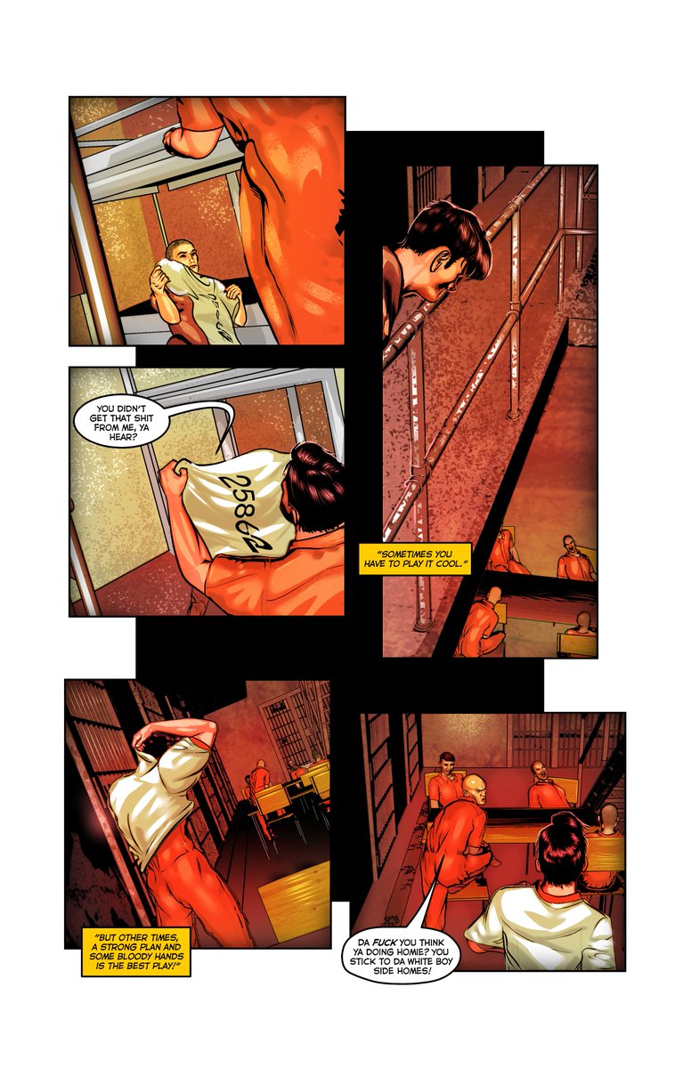 TonyOverthinks's tweet photo. Want to see a Jailbirds comic? Imagine. Redrum &amp; Grouse. Getting sent to "the farm". Having to stick together to avoid been pecked in the "Big Cage"! This wouldn't be the first prison comic I've written - Would you want your bird there? @jailbirdsNFT #jailbirdsnft #jailbird #NFT https://t.co/J9VF3zAN2f