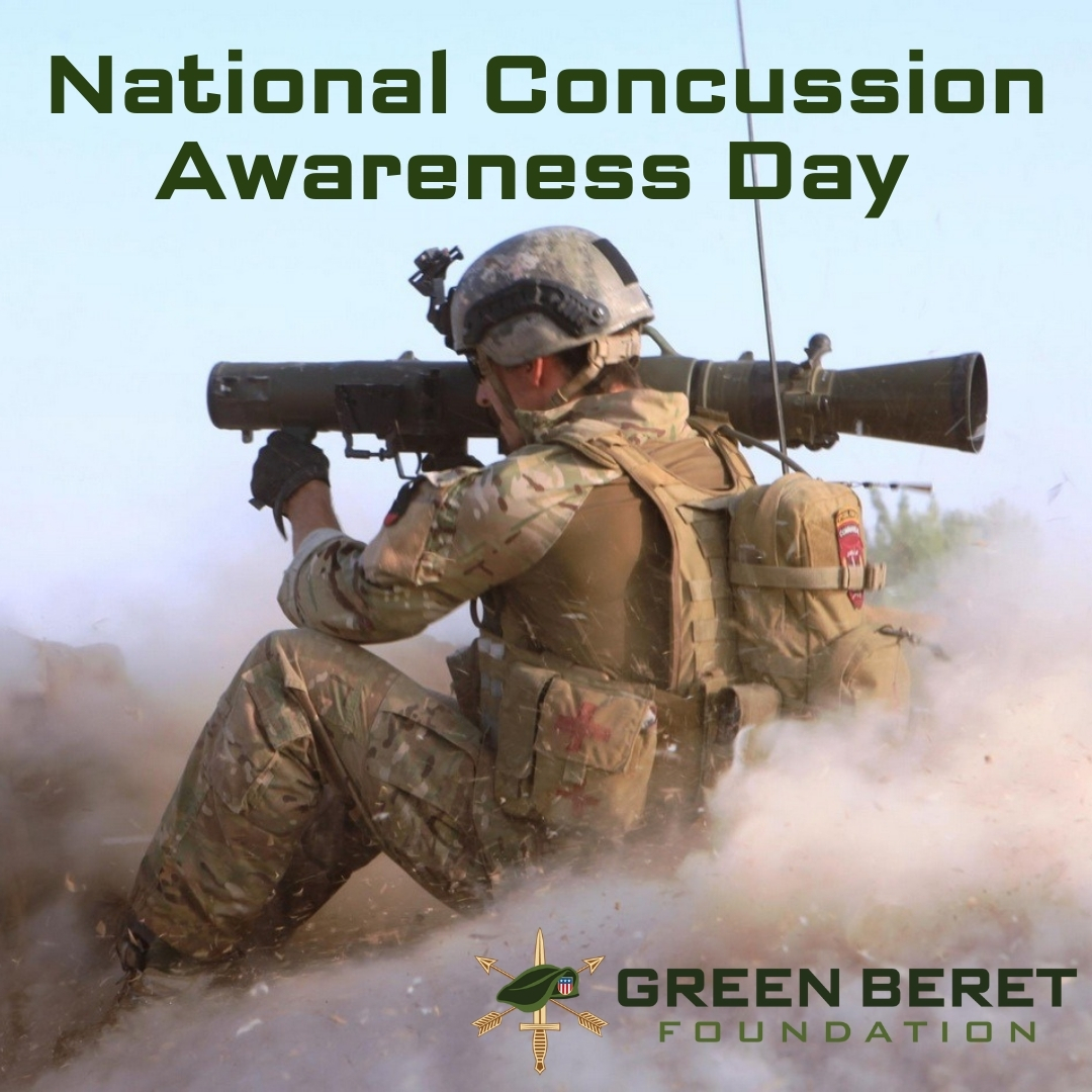 GreenBeretFound's tweet image. Today's Nat'l #ConcussionAwarenessDay. In a 2020 study conducted with our partner @SFNeurosurgery, we found that 42% of all respondents reported having mTBI and 22% reported moderate/severe TBI. To learn more about how we help treat TBIs, visit greenberetfoundation.org/health-wellnes…