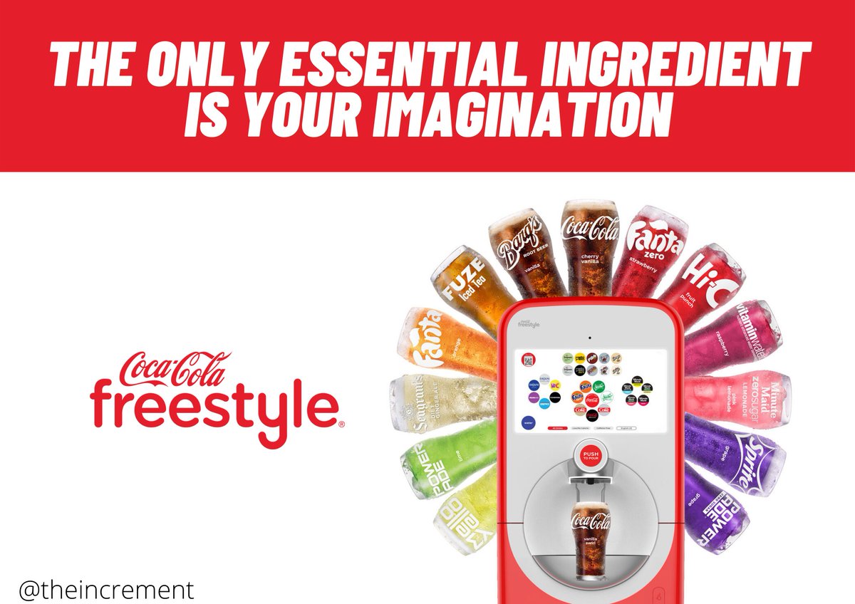 theincrement's tweet photo. My first @OneMinuteBriefs in months, but the opportunity was too big to miss @ccfreestyle #CocaColaFreestyle https://t.co/qzRhlPJaWu