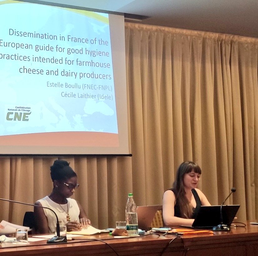 EleveursChevres's tweet image. 2ème et dernière journée d'AG de #FACEnetwork (réseau européen fermier) centrée sur l'état des lieux de la diffusion du #GBPHeuropeen 🇪🇺

➡️ La #FNEC a présenté la diffusion en France coordonnée par @InstitutElevage, en lien avec la @FNPLait et les techniciens #PLF 🐐🐄🐑