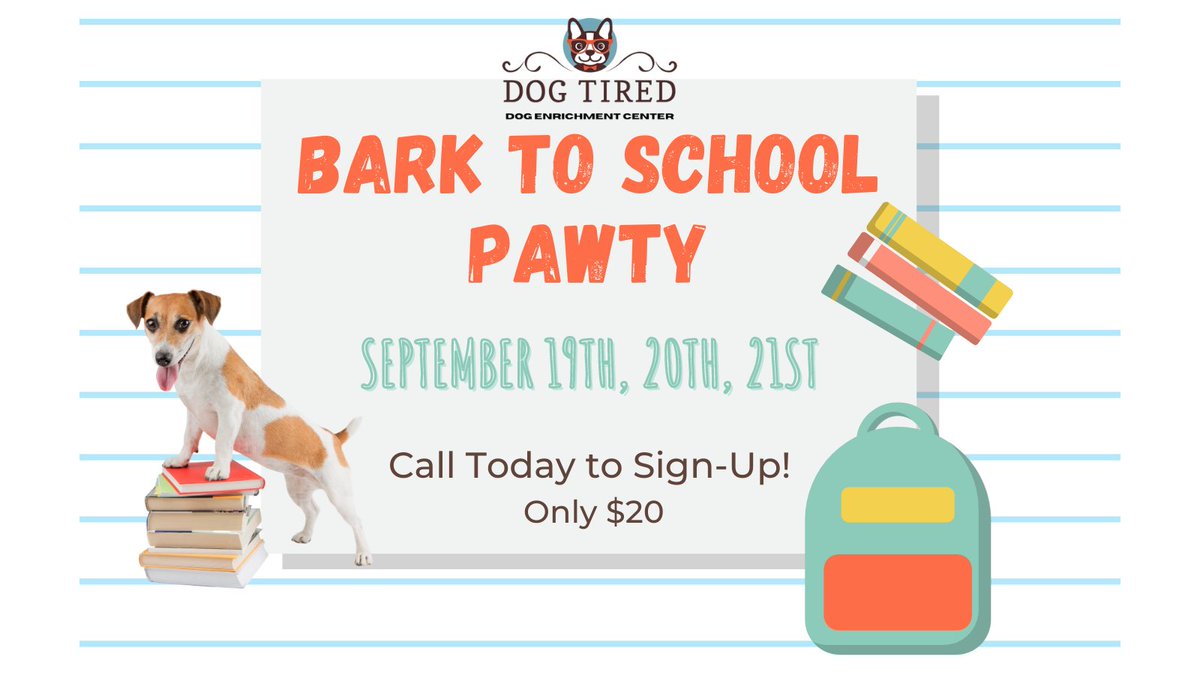 Have you signed up for the PAWty? It's not too late to get on our V.I.P. (Very Important Puppy) List!