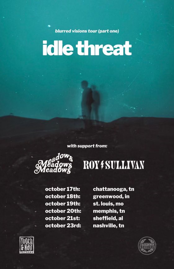 HERE. WE. GO. 
Can’t wait to hit the road with these awesome bands! @idlethreattn / <a href="/roysullivanband/">Roy Sullivan</a> - be sure to check out their new tunes as well!