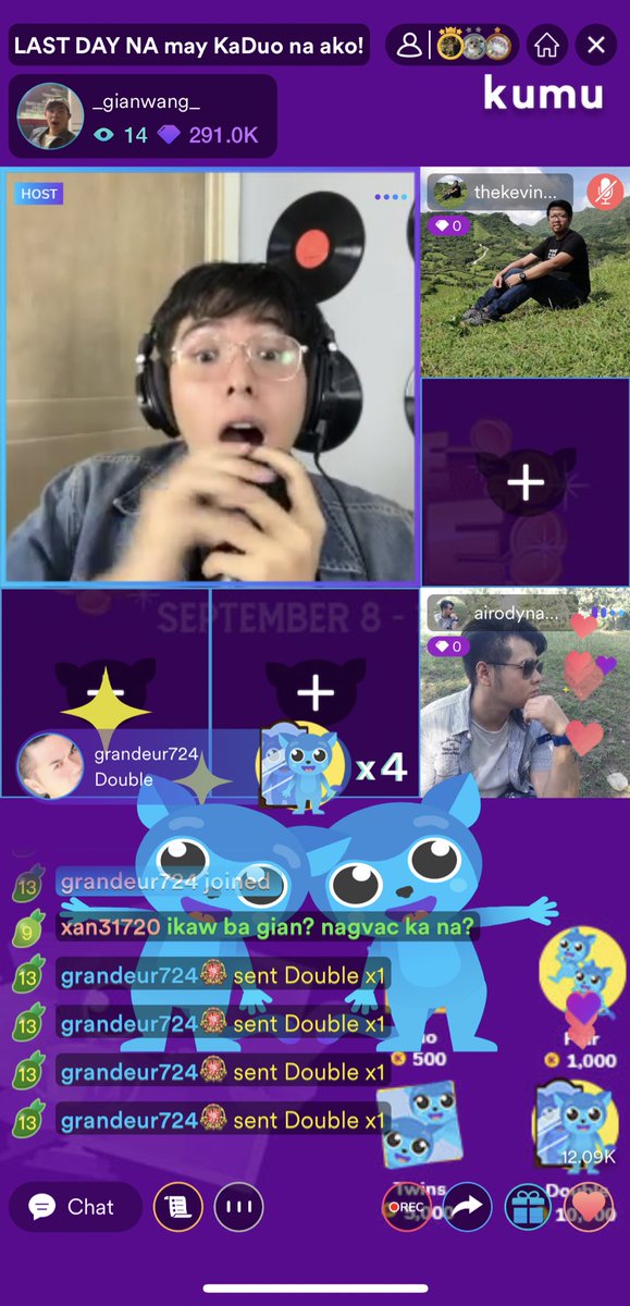 chichicakes1's tweet image. Thank you for always supporting our @_gianwang_ that face though! 😅