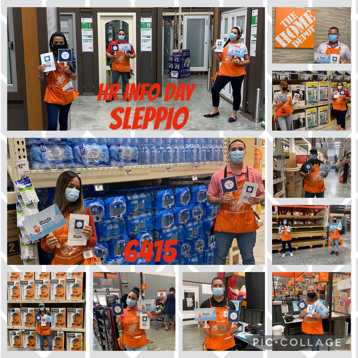 HR Info Day- Benefits Sleppio! Thank you Micelys for taking the time and teach our associate of this excellent benefits!