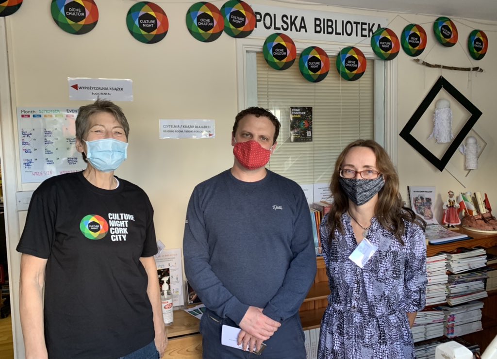 I was delighted to be asked to attend Culture Night in ABC EduLibrary by Katarzyna &amp; Alicja. The ABC EduLibrary is a great local facility, which deserves to be supported.