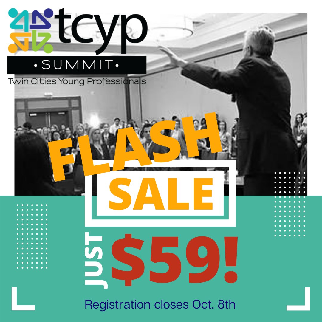 Rise N' Shine, YP's! 🌞🎺 The 2021 Twin Cities Young Professionals Summit is just over the horizon and nothing goes better with your venti coffee than a DISCOUNT! 
Normally $75-- SIGN UP for for just $5️⃣9️⃣ at cca.epchamber.org/EvtListing.asp…...