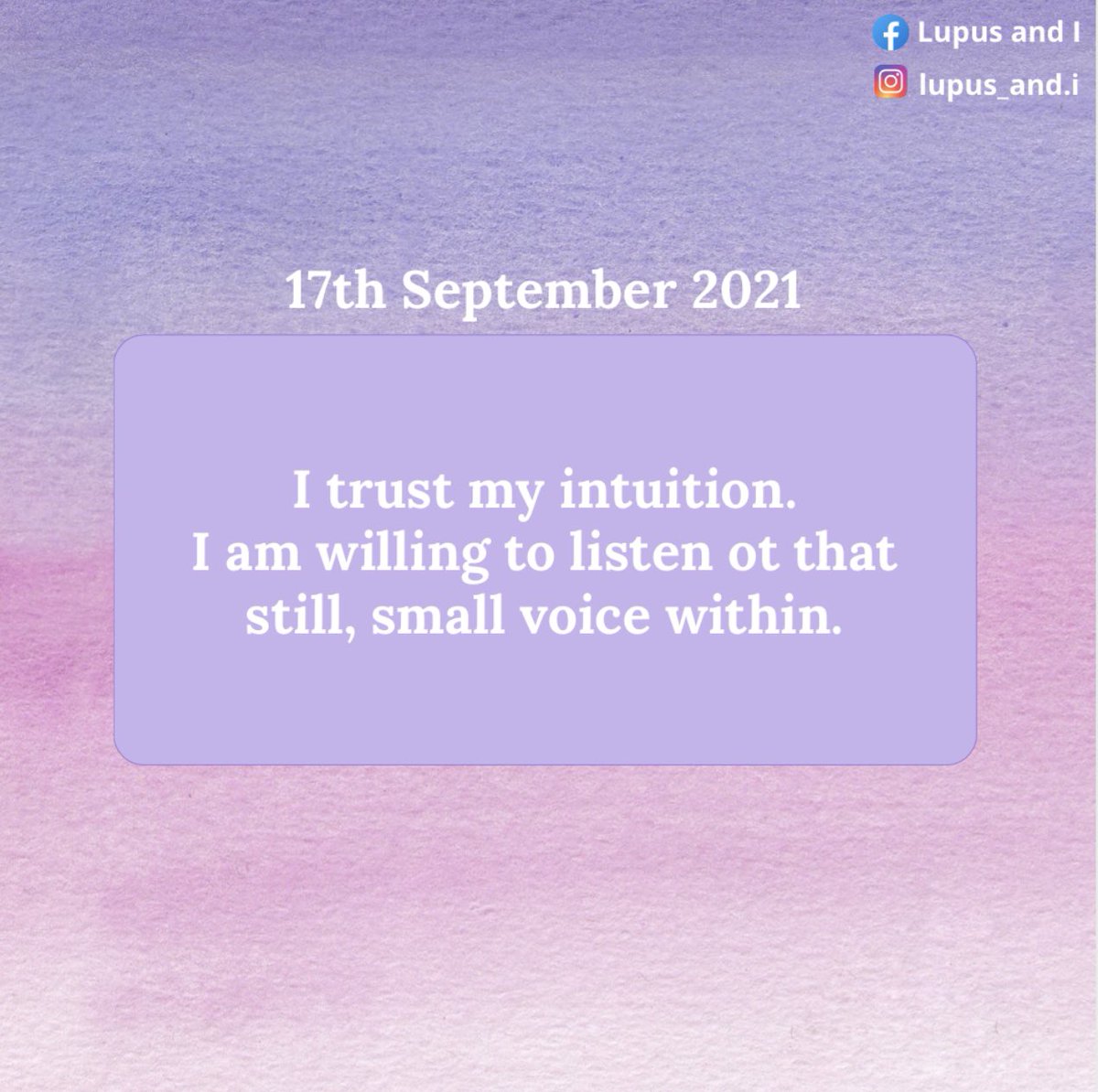 and_lupus's tweet image. 💜

#lupusandi #lupusandiclosedgroup #lupus #lupusawareness #lupusadvocate #lupuslife #lupusdiva #lupuswarrior #lupusfighter #lupuswillnotdefeatme #lupusaffirmations