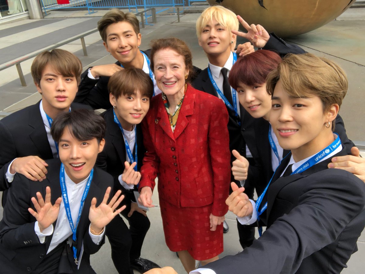 #FlashbackFriday ahead of @BTS_twt's return to #UNGA. Welcome back!