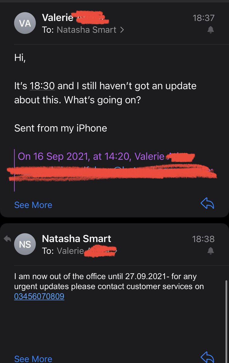 teumeval's tweet photo. @FedExHelpEU Absolutely worse customer service ever. One phone call to one driver is all it’s going to take and it’s gonna take a week for someone to pick up the damn phone 

#fedex #worstcustomerservice #donotusefedex @fedex @FedExHelpEU @FedExEurope https://t.co/VRRvMw0Ahd