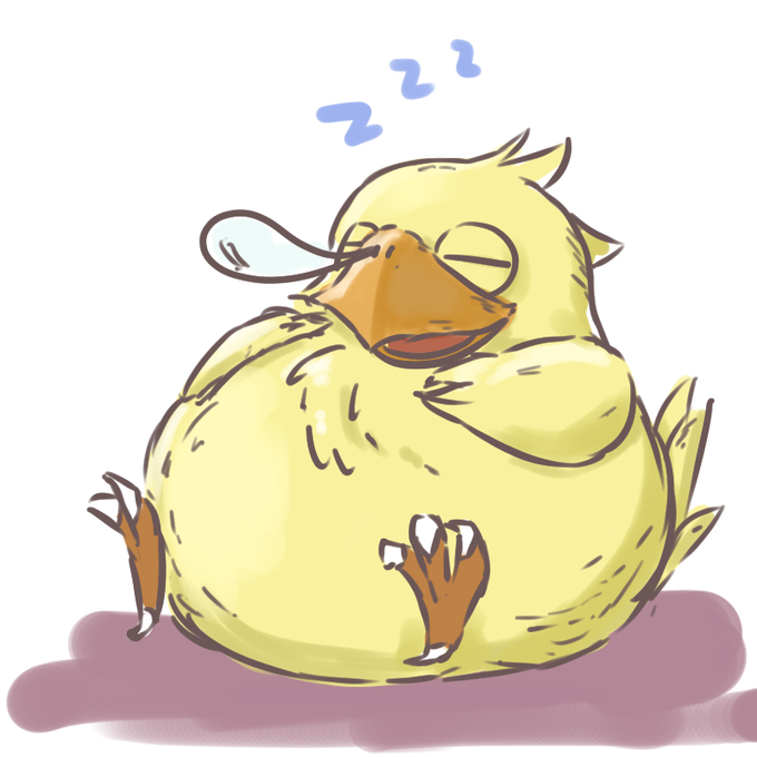 デブチョコボのtwitterイラスト検索結果