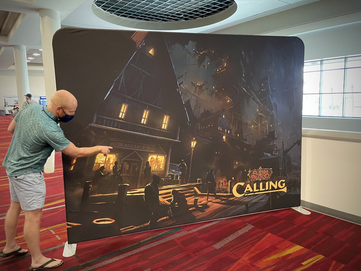 One player at our Flesh and Blood TCG Sealed Saturday on October 9th will win a ‘golden ticket’. The ticket provides entry into any 2021 Calling event, and if you’re already registered for one you can get credit back for your entry instead. 

Learn more: cov.link/sealed-saturday